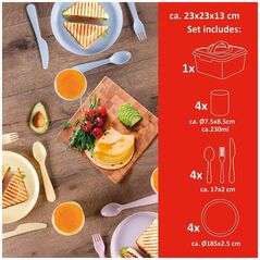 Σετ Τουριστικών και Πικνίκ Σκευών 21 Τεμαχίων ALPINA