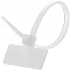 Οργανωτής Lanview Lanview LVT551140 δεματικό καλωδίων Δεματικό καλωδίων με παράλληλη είσοδο Πλαστικό Λευκό 100 τεμ.