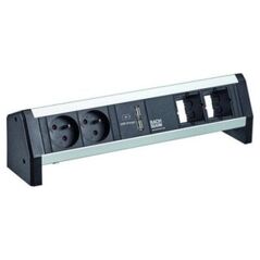 BACHMANN DESK 2xUTE 1xUSB Διπλός φορτιστής 2xΤύπος A