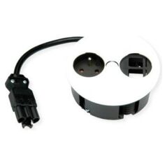 BACHMANN TWIST 1xUTE 2xKeystone λευκό 30GE μεταξένιο ματ