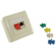 InLine Προστατευτικό κάλυμμα σκόνης για θηλυκή υποδοχή RJ45, πράσινο 10 τεμάχια (59942H)