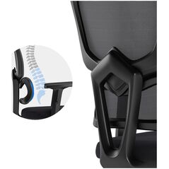 Καρέκλα γραφείου SENSE7 Veno Μαύρο 13182080 5902659845252