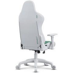 Καρέκλα SENSE7 Spellcaster FUKU PU λευκό-πράσινο