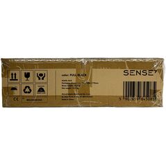 Κινητό γραφείο SENSE7 Λευκό 70 cmx52 cm μαύρο