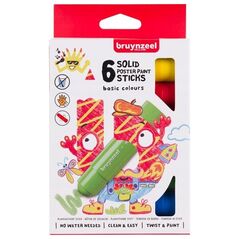 BRUYNZEEL SAKURA Σετ στικ αφίσας Bruynzeel Βασικό | 6 χρώματα