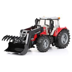 Bruder Επαγγελματική Σειρά Massey Ferguson 7624 με εμπρόσθιο φορτωτή (03047)