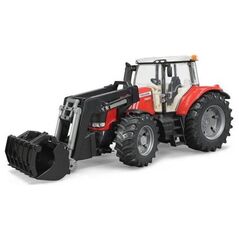 Bruder Επαγγελματική Σειρά Massey Ferguson 7624 με εμπρόσθιο φορτωτή (03047)