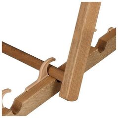 Springos Πτυσσόμενη ξαπλώστρα κήπου εμποτισμένη με μπράτσα πράσινη UNIWERSALNY