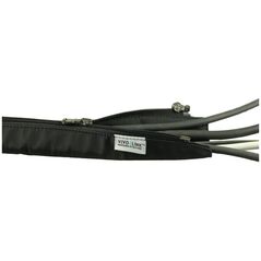 Οργανωτής VivoLink Vivolink PROZIPSLEEVE4.5 καλύμματα καλωδίων Μαύρο
