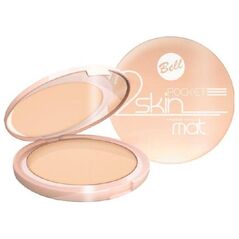 Πούδρα ματ Bell "2 Skin" Pocket αρ. 043 μπεζ συμπιεσμένη 9g
