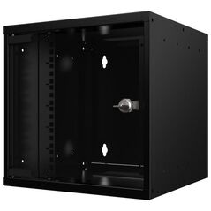 Θήκη διακομιστή Lanview Lanview RSM09U30MNBL ράφι 9U Μαύρο