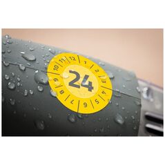 AVERY Avery 6943-2024 Ø 20 mm, 120 Ετικέτες, Κίτρινο Κίτρινο 152x70x3,5mm (8τεμ) - (8 τεμ ανά blister συσκευασία)