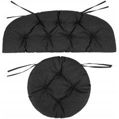 Hobbygarden AMANDA ΣΕΤ 1+2 ΜΑΥΡΟ ΕΚΟΛΕΝ