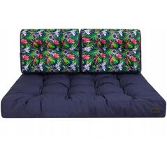 Hobbygarden ΜΑΞΙΛΑΡΙΑ LEO 1+2 ΜΠΛΕ ΜΕ ΛΟΥΛΟΥΔΙΑ ΚΑΙ ΦΥΛΛΑ