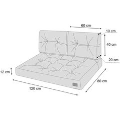 ΜΑΞΙΛΑΡΙΑ LEO 1+2 ΓΚΡΙ ΜΕ ΛΕΥΚΕΣ ΡΙΓΕΣ Hobbygarden