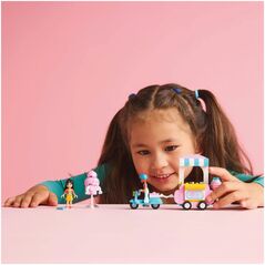 Φίλοι Περίπτερο με μαλλί της γριάς και σκούτερ (42643)