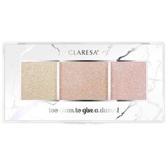 Claresa Claresa Too Glam To Give A Damn παλέτα highlighter 12 Golden Glow 12.5g