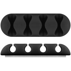 Οργανωτής MicroConnect Microconnect CABLEMANA-16 οργανωτής καλωδίων Δάπεδο Στήριγμα καλωδίου Μαύρο 2 τεμ.