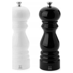Μύλος μπαχαρικών Peugeot Peugeot Paris, Μύλος αλατιού & πιπεριού, Ξύλο, Μαύρο, Λευκό, 180 mm