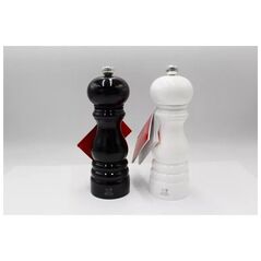 Μύλος μπαχαρικών Peugeot Peugeot Paris, Μύλος αλατιού & πιπεριού, Ξύλο, Μαύρο, Λευκό, 180 mm