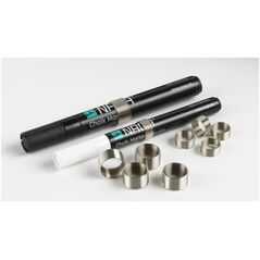 NAGA Μαρκαδόρος γυάλινης επιφάνειας μπλε και ροζ 2 mm Dry Erase. Μπλε & Ροζ 14,5x1x2,5mm (1τμχ)