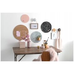 NAGA Υπερ Ισχυροί Μαγνήτες εξαγωνικό σχήμα σε καπλαμά βελανιδιάς 2,5 x 2,8 εκ. 2 τεμ. σε συσκευασία Δρυς 10x2x8mm (1τεμ)