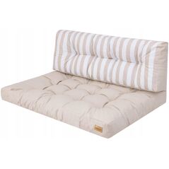 Μαξιλάρια Hobbygarden LEO 1+1 ECRU με Ρίγες