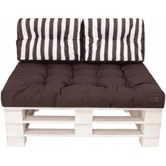 Μαξιλάρια Hobbygarden LEO 1+2 καφέ με ρίγες