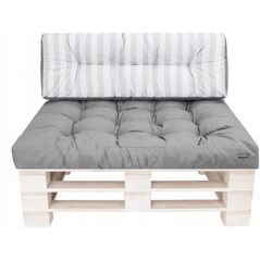 ΜΑΞΙΛΑΡΙΑ LEO 1+1 POPIEL ΜΕ ΛΕΥΚΕΣ ΡΙΓΕΣ