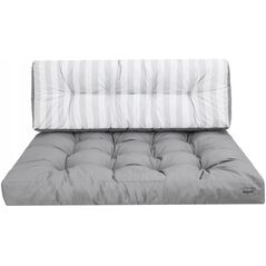 ΜΑΞΙΛΑΡΙΑ LEO 1+1 POPIEL ΜΕ ΛΕΥΚΕΣ ΡΙΓΕΣ