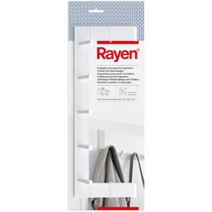 Rayen Rayen Κρεμάστρα πόρτας για τοποθέτηση λευκό