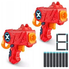 XShot X-Shot Excel Διπλό Πακέτο Συνδυασμού Micro Foam Dart Blaster (8 Βελάκια 3 Κουτιά)