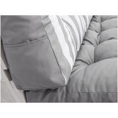 ΜΑΞΙΛΑΡΙΑ LEO 1+1 POPIEL ΜΕ ΛΕΥΚΕΣ ΡΙΓΕΣ