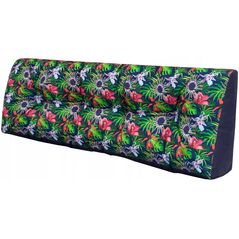 Hobbygarden Ρυθμιζόμενη Πλάτη LEO Μπλε με Λουλούδια και Φύλλα