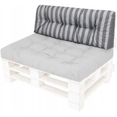 Hobbygarden Ρυθμιζόμενη Πλάτη LEO POPIEL με Γκρι Ρίγες