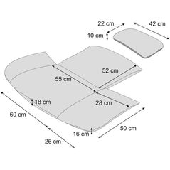 Μαξιλάρι BARRY μαύρο EKOLEN Hobbygarden