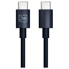 Καλώδιο USB 3MK USB-C - USB-C 1,2 m Μαύρο (5903108541220) 13185562 5903108541220
