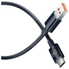 3MK USB-A - USB-C καλώδιο USB 1,2 m Μαύρο (3M005894) 13185567 5903108541275