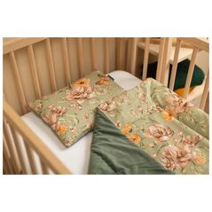 Σετ Sensillo Velvet για κούνια Πράσινη Πλατεία