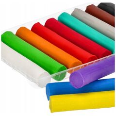 Πλαστελίνη 12 χρωμάτων UNICORN Starpak 1 τεμάχιο PUD 1/40