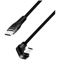 Καλώδιο USB LogiLink USB-C - USB-C 1 m Μαύρο (CU0190)