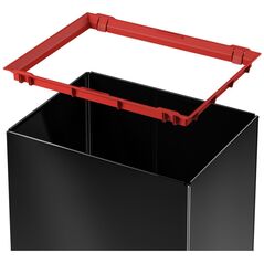 HAILO Κάδος απορριμμάτων Big-Box Swing L / 35L / μαύρο 030840141