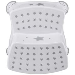 Παιδικό σκαμπό Igor "Stars" 40x37x21cm λευκό 4052396044874