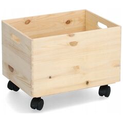 Zeller Καρότσι για κουτιά, ξύλο πεύκου