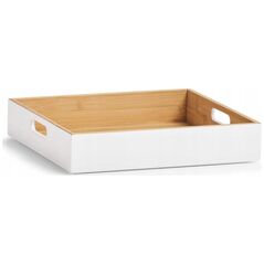 Zeller Κουτί αποθήκευσης από μπαμπού 30 x 27 x 6 cm