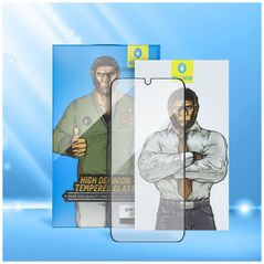 Blueo Σκληρυμένο Γυαλί 5D Mr. Monkey Glass - Apple iPhone 14 μαύρο (Strong HD)