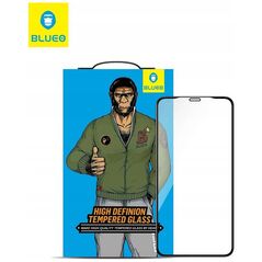 Blueo Σκληρυμένο Γυαλί 5D Mr. Monkey Glass - Apple iPhone 14 μαύρο (Strong HD)