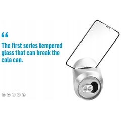 Blueo Σκληρυμένο Γυαλί 5D Mr. Monkey Glass - Apple iPhone 14 μαύρο (Strong HD)