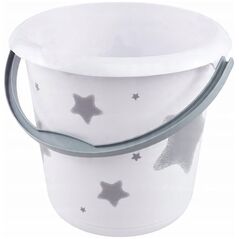 Ισπανικό διακοσμητικό 10L Ilvie "Stars" O30x28cm λευκό 4052396062366