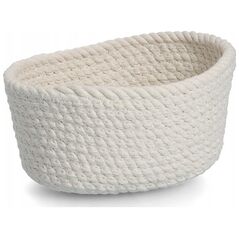 Σετ βαμβακερών καλαθιών Zeller σε διάφορα μεγέθη, 3 τεμάχια.